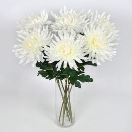 Simulation Chrysanthemum Fake Flower For Living Room Garden Decorations Artifical Flower Not Withering Bouquet Factory Direct Sale 2 3hy BB