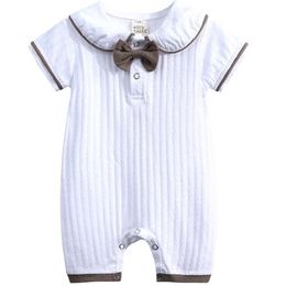 Newborn Baby Clothing Baby Girls boys Clothes Romper cotton short Sleeve Jumpsuits Infant Rompers children Toddler Boutique 0-18M BB040
