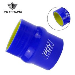 PQY - Blue&yellow 2" 51mm Hump Straight Silicone Hose Intercooler Coupler Tube Pipe PQY-HSH0020-QY