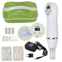 Portable Digital Microdermabrasion Diamond Dermabrasion Pen Vacuum Massage Skin Peeling Beauty Equipment