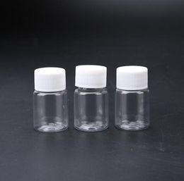 (500pcs/lot) 15ml/15g Transparent PET Bottle,Pill Bottle, Packing Bottle, Plastic Bottle with aluminium foil pad SN835