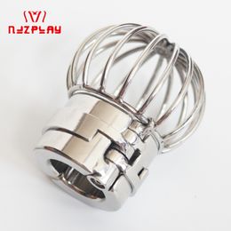 Chastity Devices Stealth Lock Stainless Steel Heavy Scrotum Pendant Ball Stretchers Testicle Chastitys Lock Cock Ring Penis