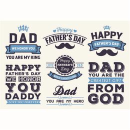 Happy Father's Day Backdrop for Photography Party Themed Photo Booth Background Banner Fondos De Estudio Fotografia