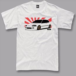 Type R T Shirt Civic Honda Voiture Personnalisé Classique ep3 Homme Inspiré Tee Coton