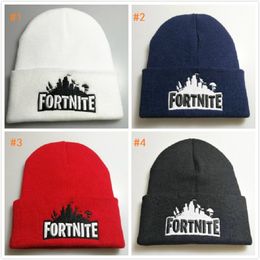 fortnite battle royale cotton teenager hat knitted hat cap hip hop embroidery sleeve cap costume accessory gift 4 colors in stock - fortnite gift codes