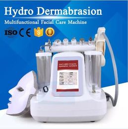 8 In 1 Slimming Machine Strong Suction Hydro Facial Machine Hydra Dermabrasion Face Care Cleansing Skin Rejuvenation Water Peeling Ultrasonic