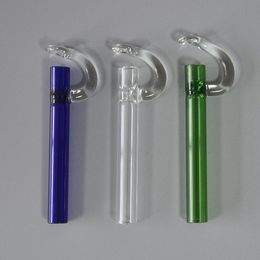 Wholesale Colourful Nectcar Taster Smoking Glass Pipe oil rig glass bong smoke accessory dab rig free shipping