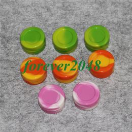 large colorful silicone container jar wax vaporizer 3ml 5ml 7ml capacity silicon box for vape