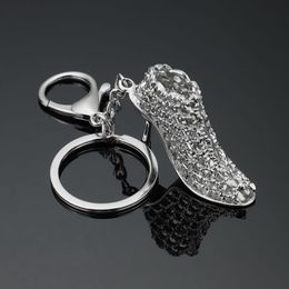Metal High Heel Shoe Keychain Carabiner Keyring Bag Hangs Fashion Jewelry for Women will and sandy Drop Ship