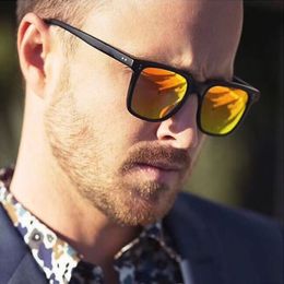 2018 Oversized Square Sunglasses Men Brand Designer Thin Plastic Frame Resin Lens Male Black Sun Glasses Shades
