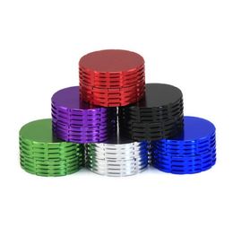 Smoking Pipes New diameter 40MM two layer Mini cigarette mill aluminum alloy grinder smoking set