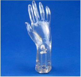 Free Shipping!! New Style Clear Colour Transparent Mannequin Hand Model On Sale