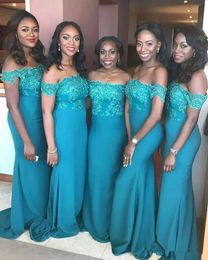 turquoise blue and silver bridesmaid dresses