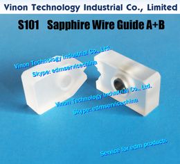 d=0.16mm Sapphire Split Wire Guide A+B S101 3080053 edm Upper Guide AB Set 0.16mm 0205102 for AQ,A,EPOC,AQ537,AQ325 wire-cut edm machine
