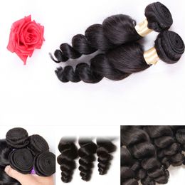 elibess brandunprocessed brazilian loose wave curly hair weft human hair peruvian indian malaysian hairextensions dyeable
