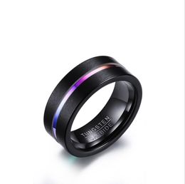 Discount Black Tungsten Wedding Bands For Men Black Tungsten