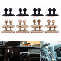 8Pcs Car Wire Clip USB Cable Fixed Clamp Charging Cable Holder Adhesive Car Charger Line Clasp USB Cable Car Clip