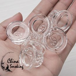 DHL Thick Glass Bowl Replacement Bowls For Silicone Smoking Pipe Silicon Hand Pipe Smoke Pipes Glass Water bong