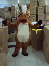 2018 High quality hot horse Mascot Costume Adult Character Costume mascot As fashion free shipping