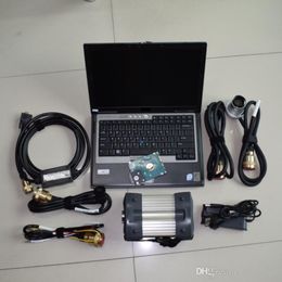 mb star c3 diagnose tool with hdd installed well in d630 laptop full set ready to use 2 years warranty