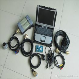 MB STAR C3 multiplexer pro diagnostic tool cars diagnose scanner +CF19 Laptop touch hdd Xentry das epc complete set ready to use