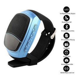 B90 Smart Watch Speaker Portable Hands-free Call TF Card FM Radio Wireless Sport Bluetooth Speakers Bracelet