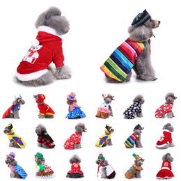 Pet Dog Clothes For Small Dogs Winter Christmas Halloween Clothes Warm Cat Coat Jacket Pumpkin Wizard Transform Funny Costume