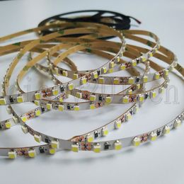 5mm Width 12V 3528 LED Strip Light Flexible String Tape Ribbon Super Bright IP20 Non Waterproof Narrow PCB 120LEDs/m Cabinet Kitchen Ceiling Lighting