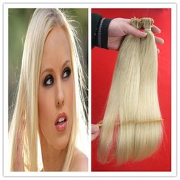 Straight Human Pre Bonded Fusion Hair I Tip Stick Keratin Double Drawn Remy Hair Extension 100g I Tip Human Hair Extension On Caps6444468