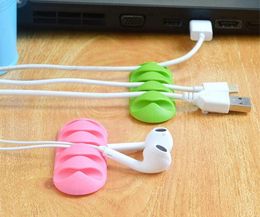 Multipurpose Wire Cord Cable Tidy Holder Drop Clips Organizer Line Fixer Winder Cable Wire Organizer Clip Tidy Cord Holder Panda White