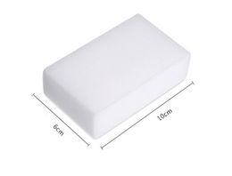 Pad 1000pcs lot White Magic Melamine Sponge 100 60 20mm Cleaning Eraser Multi-functional Without Packing Bag Household Tools2570