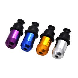Metal Colorful Gold Tube Aluminum Alloy Mounthpiece High Quality Mini Smoking Tube Portable Unique Design Easy To Carry Clean DHL