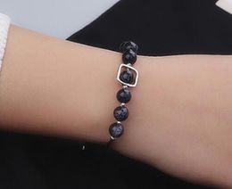 hot new Star blue sand transfer beads star moon bracelet female student hands decorated fashion classic delicate elegance