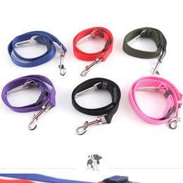 Pet Dog Adjustable Car Safety Seat Belt Dogs Pets Seatbelt Cat Dog Carriers Leads Belts Dog Accessories fast shipping