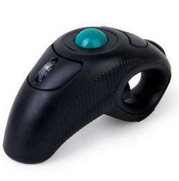 Hot New Wireless 2.4G Air Mouse Handheld Trackball Mouse Thumb-Controlled Handheld Trackball Mice Mouse