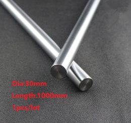 1pcs/lot 30x1000mm Dia 30mm linear shaft 1000mm long hardened shaft bearing chromed plated steel rod bar for 3d printer parts cnc router