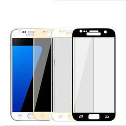 high quality 5D Tempered Glass fullFilm Screen Protector for SAMSUNG GALAXY S6