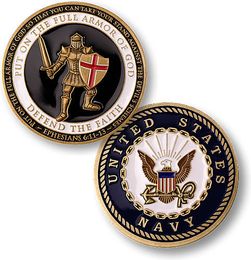 Sampling Orders,U.S. Navy / Armour of God - USN Challenge Coin