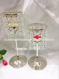 crystal Centrepieces decorating candelabra for wedding and event