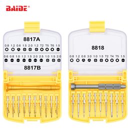 11 in 1 Precision Multipurpose Screwdriver Kit With 1.0 Phillips 0.6 Slotted 0.8 Slot Type screwdriver 3.0 Y T2 T4 T5 2.5 For DIY Repair