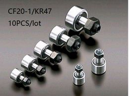 10pcs/lot CF20-1 KR47 Cam Follower Bearings Track Roller Needle Roller Bearing