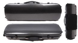 Yinfente 4/4 Violin case Mixed Carbon Fibre Oblong Case 2.1kg Violin Box Full size