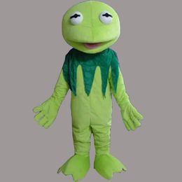 2018 Discount factory sale Cute Frog Mascot Costume Fancy Birthday Party Dress Halloween Carnivals Costumes