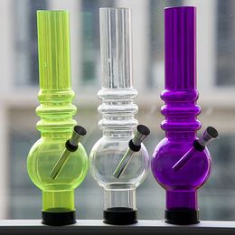 DHL Mask Tube Plastic Bong Straight and Elbow Pipe Nozzle For Silicone Gas Hookahs Mask Set Including Eject Bowl