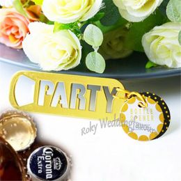 50PCS PARTY Bottle Opener Wedding Shower Event Beer Bottle Opener Anniversary Party Giveaways Bomboniere Presents Party Supplies