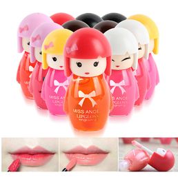 Cute Cartoon Lip Gloss Makeup Long Lasting Bright Lip Pen Lipstick Lip Rouge Random Delivery for Girl