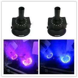 18x3w 3in1 rgb Colored dmx led co2 jet fog machine co2 cryo jet cannon club led co2 jet machine