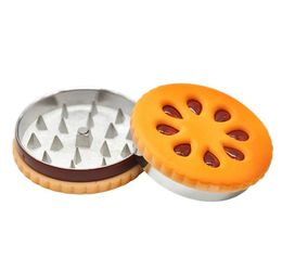 Creative Modelling Zinc Alloy Biscuit Grinder Diameter 55MM Metal 2 Layer Grinder