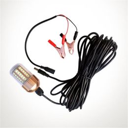 5pcs DC 12-24V 30W Underwater Night Fishing Lure Light Attractor Fish Finder Squid Lure Boat Fish Light