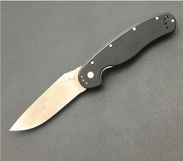 New Arrival Survival Folding Knife AUS-8 Drop point Satin Blade G10 Handle EDC Pocket Knives Xmas Gift Outdoor EDC Tools